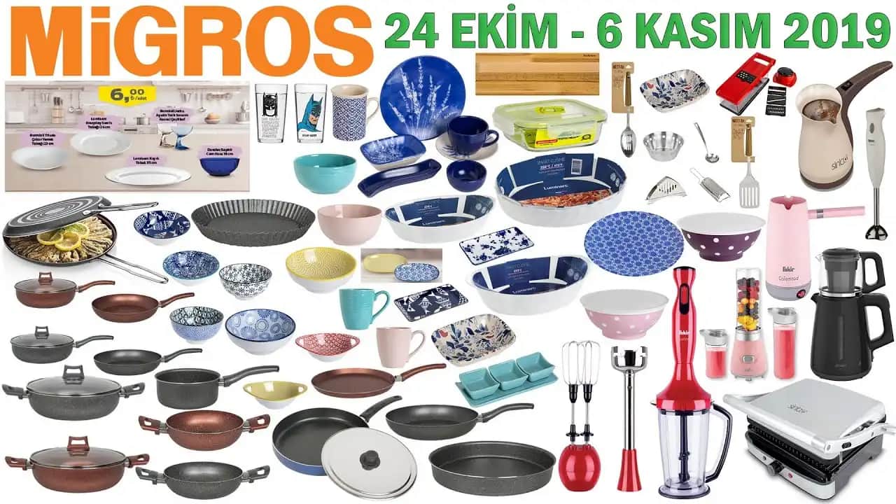 Migros Mutfak Gereçleri: Kaliteli ve Pratik Çözümlerle Mutfak Yenilemeleri