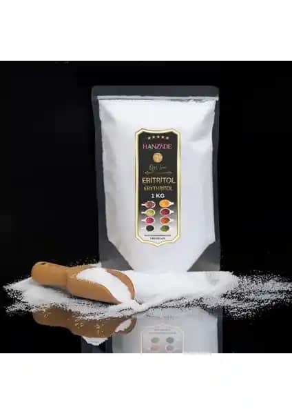 Hanzade Bitkisel Eritritol Doğal Toz Tatlandırıcı: Sağlıklı ve Düşük Kalorili Alternatif